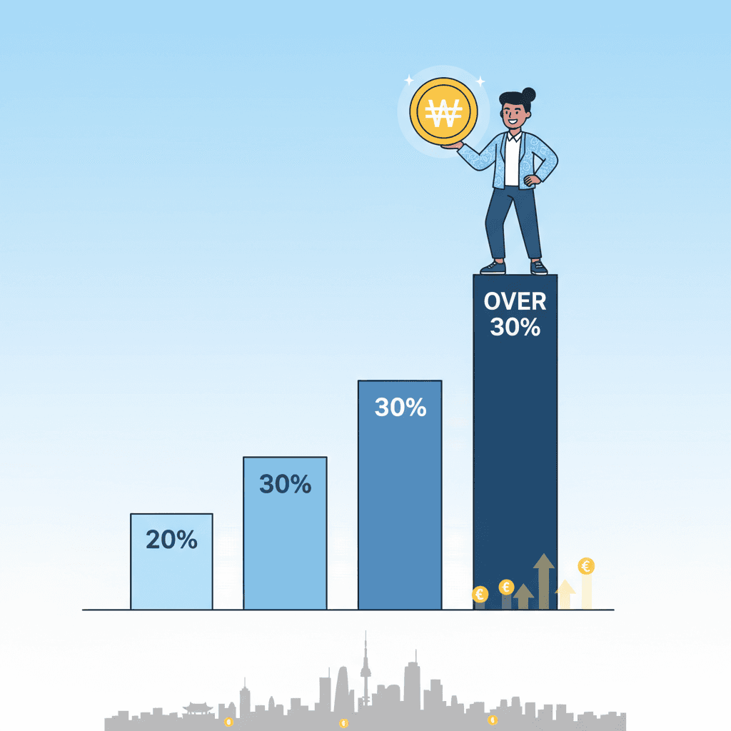 Over 30% of Foreign Workers in Korea Earn More Than 3 Million Won Monthly