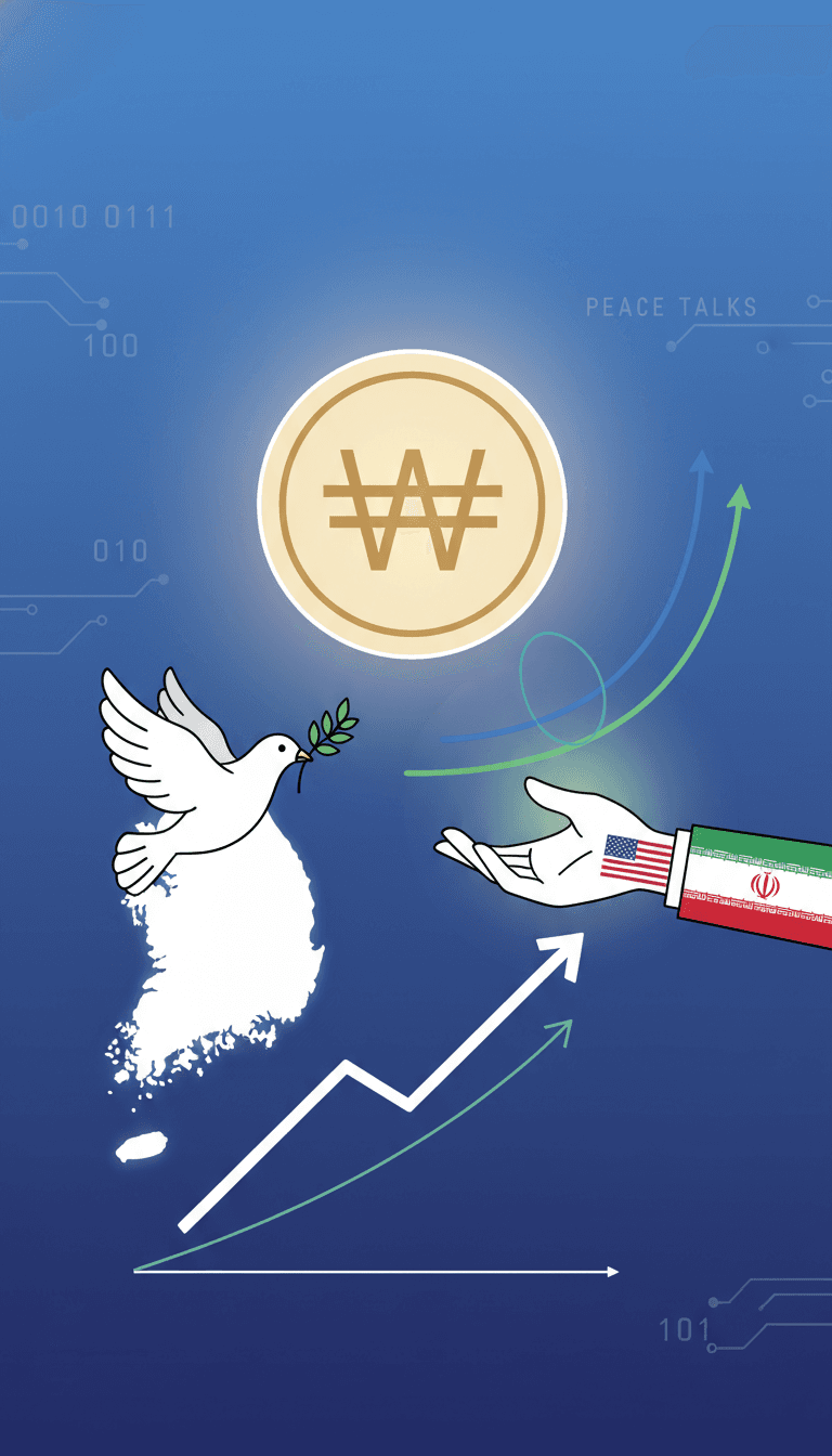 Korean Won Hits 1-Month High as US-Iran Peace Talks Flicker Back to Life