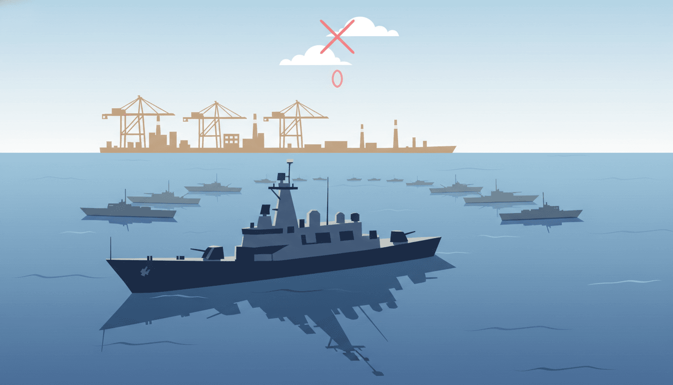 U.S. Naval Blockade Suffocates Iranian Ports: Zero Ships Pass in First 24 Hours